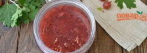 варенье из крыжовника с листьями смородины. Шаг 6