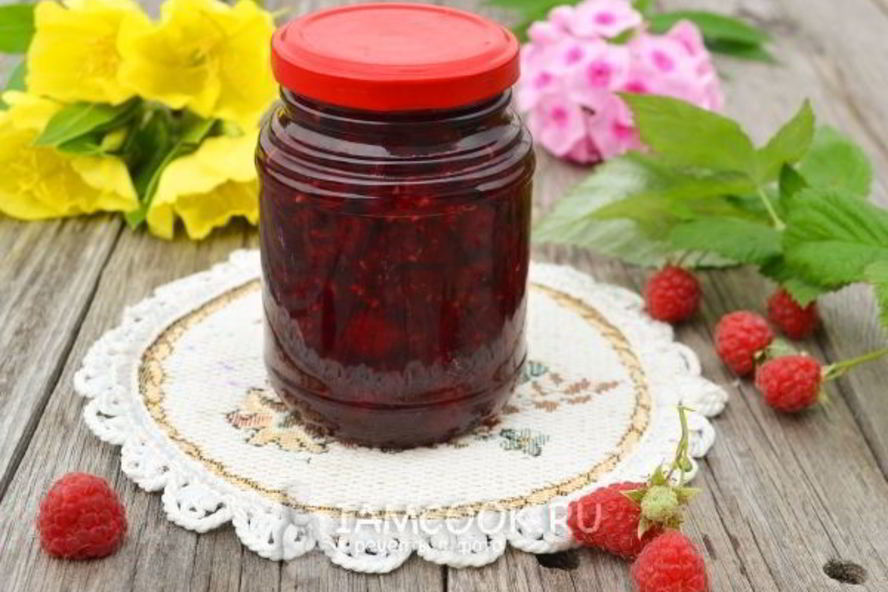 Рецепт варенье из малины пятиминутка