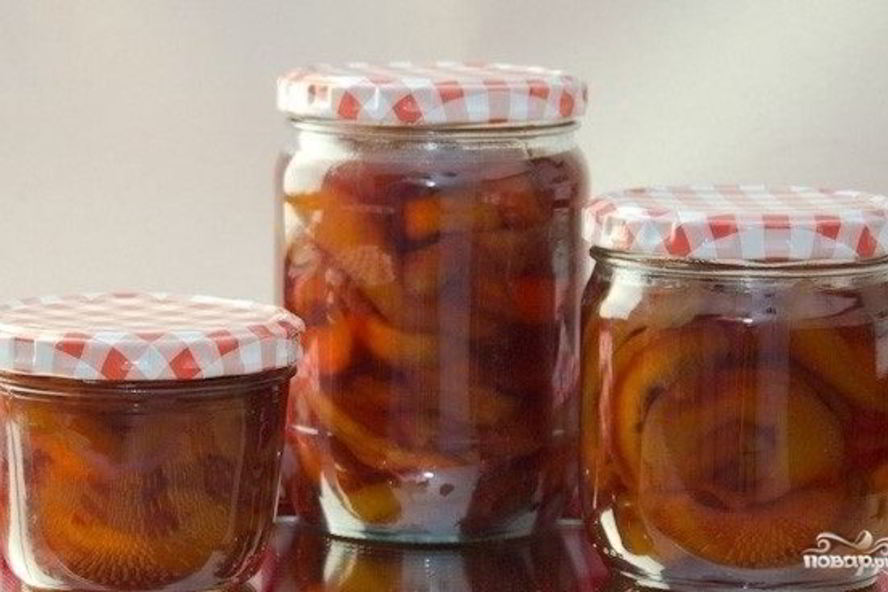 Рецепт варенье из персиков быстрое