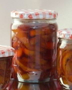 Варенье из персиков быстрое