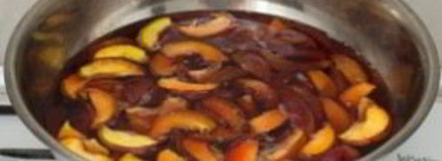 варенье из персиков быстрое. Шаг 4