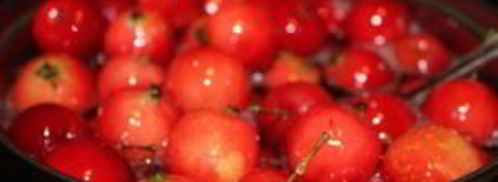 варенье из ранеток целиком. Шаг 3