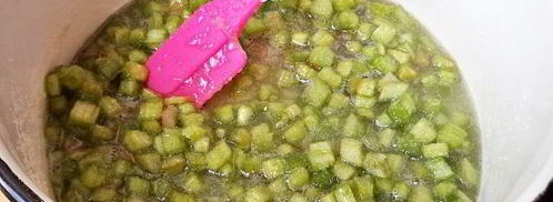 варенье из ревеня с бананом. Шаг 6