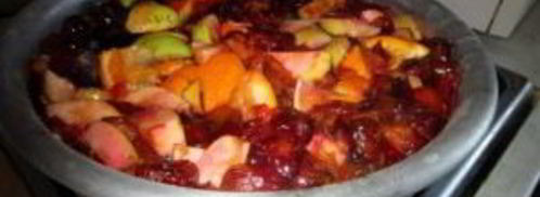 варенье из сливы, яблока и апельсина. Шаг 3