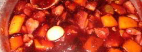 варенье из сливы, яблока и апельсина. Шаг 5