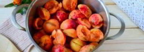 варенье из жерделей дольками. Шаг 2