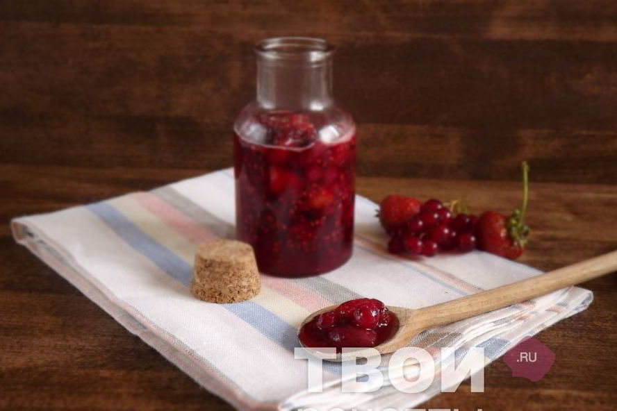 Рецепт ягодный конфитюр
