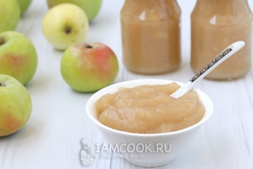 Рецепт яблочное пюре детям на зиму