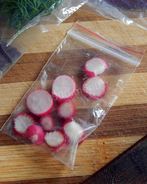 Заморозить редиску на зиму