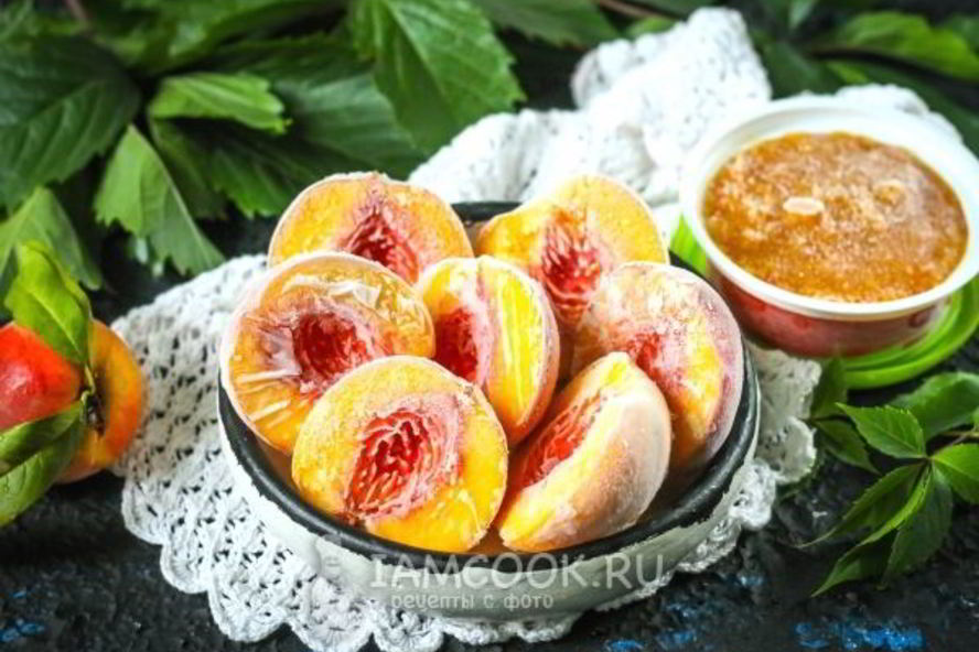 Рецепт заморозка персиков на зиму