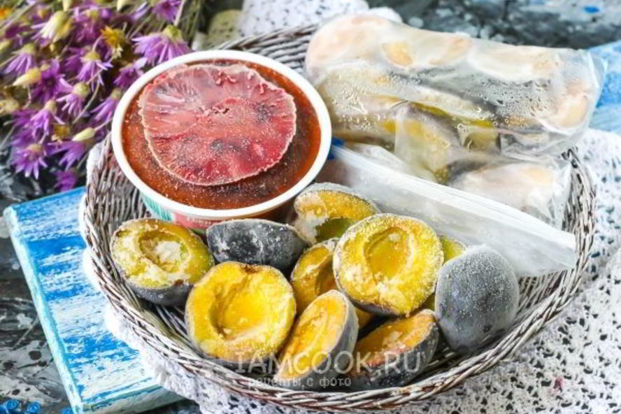 Рецепт заморозка слив на зиму