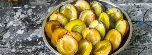 заморозка слив на зиму. Шаг 5