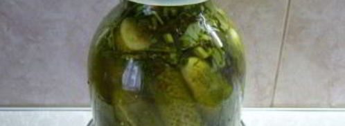 засолка огурцов в банках. Шаг 7