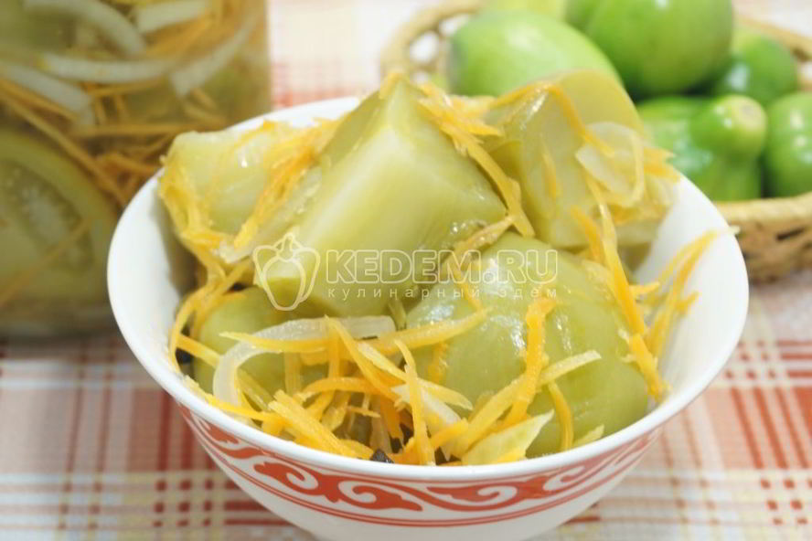 Рецепт зеленые помидоры пальчики оближешь