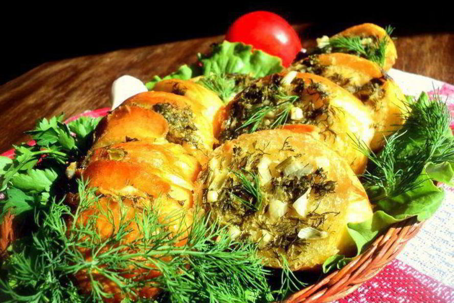 Рецепт багет, запеченный в фольге