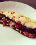 Баклажанная пирамидка