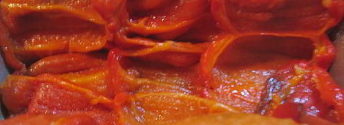 баклажановый террин в сладком перце. Шаг 8