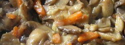 брускетта с грибами. Шаг 4