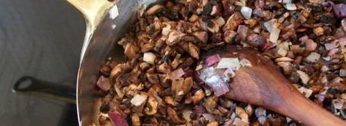 вегетарианские бургеры с грибами. Шаг 2