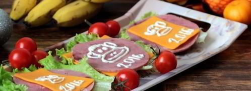 бутерброд обезьянка. Шаг 8