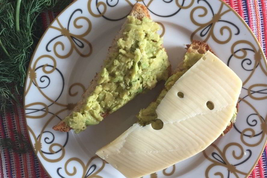 Рецепт бутерброд с авокадо