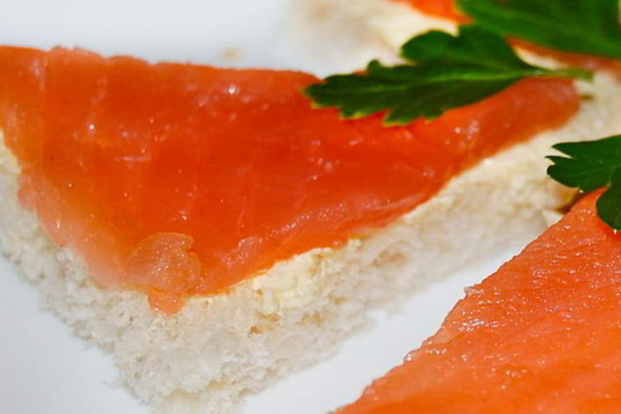 Рецепт бутерброд с красной рыбой классический