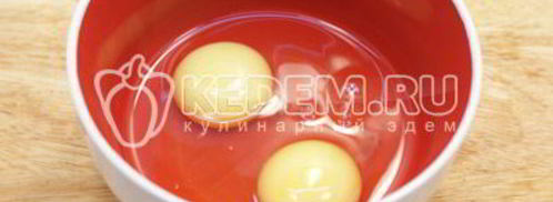 бутерброд с овощами и омлетом. Шаг 3