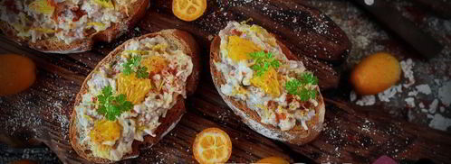 бутерброд с печенью трески. Шаг 6