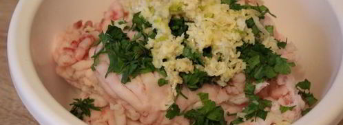 бутербродная намазка из сала с чесноком. Шаг 2