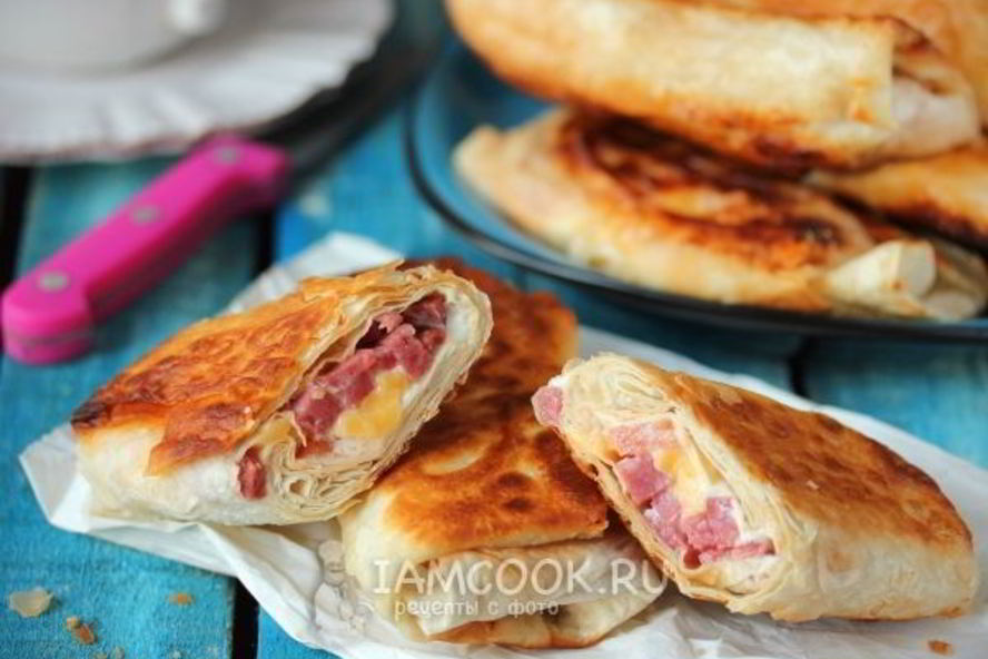 Рецепт бутерброды из лаваша