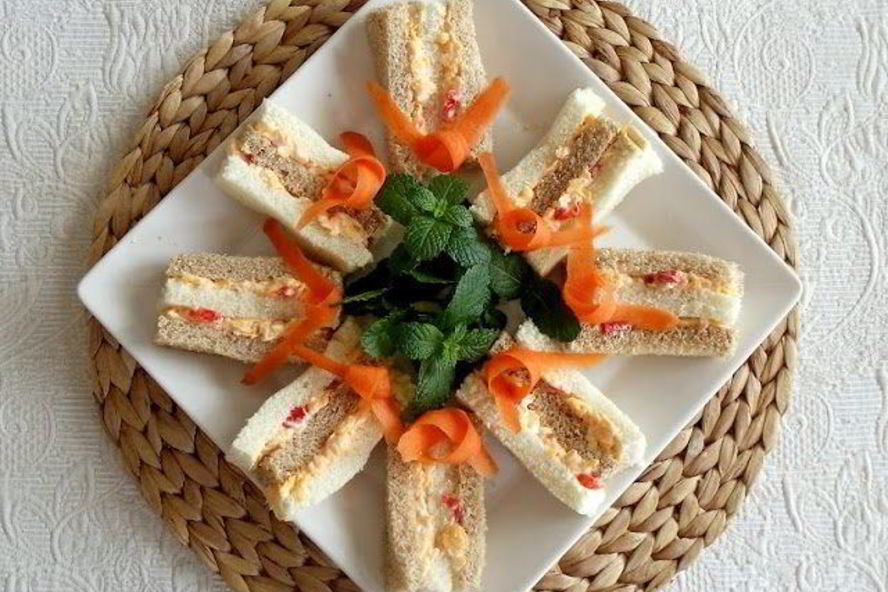 Рецепт бутерброды на свадебный стол
