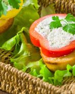 Бутерброды с болгарским перцем