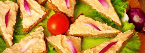 бутерброды с икрой минтая. Шаг 5