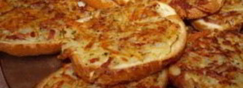 бутерброды с колбасой на сковороде. Шаг 5