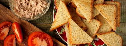 бутерброды с печенью трески. Шаг 3