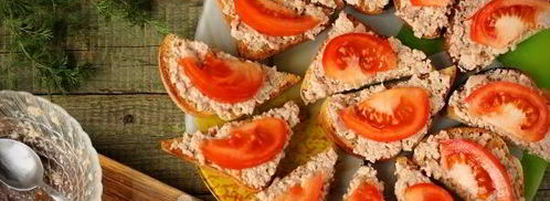 бутерброды с печенью трески. Шаг 5