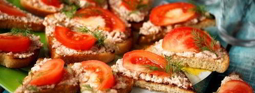 бутерброды с печенью трески. Шаг 8