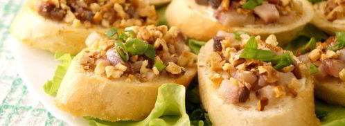 бутерброды с сельдью и орехами. Шаг 9