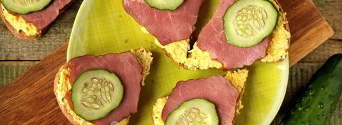 бутерброды с ветчиной. Шаг 8