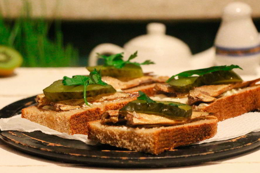 Рецепт бутерброды со шпортами