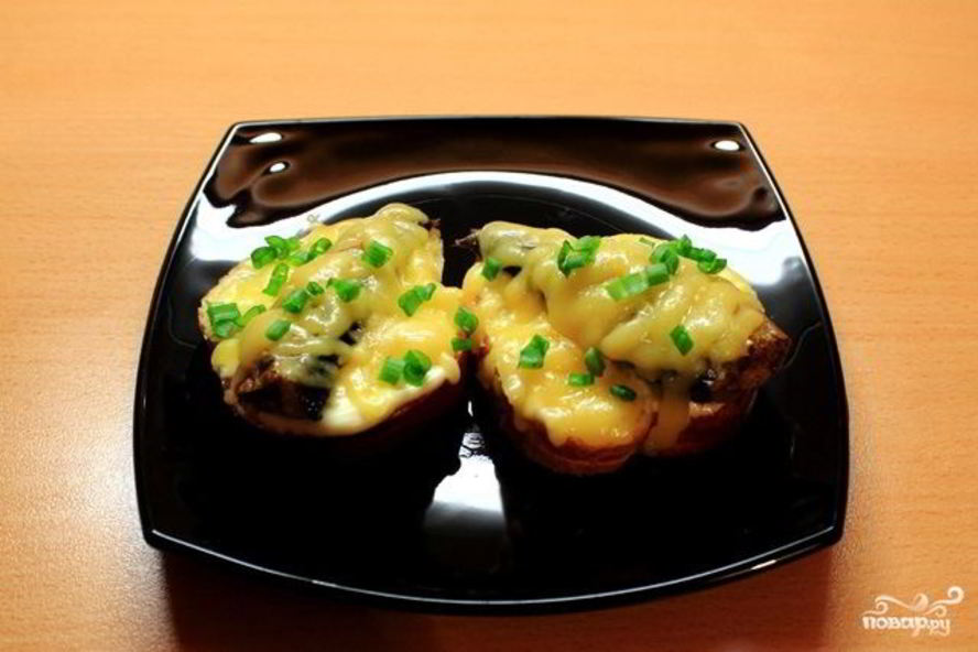 Рецепт бутерброды со шпротами в духовке