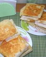 Горячие бутерброды из лаваша