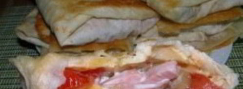 горячие бутерброды из лаваша. Шаг 7