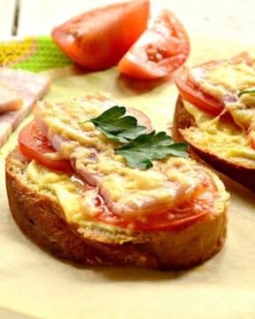 Горячие бутерброды с беконом