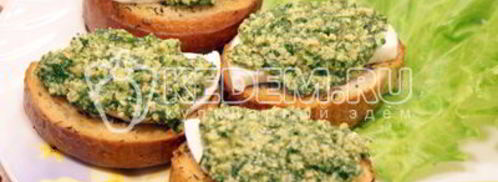 горячие бутерброды с кешью. Шаг 8