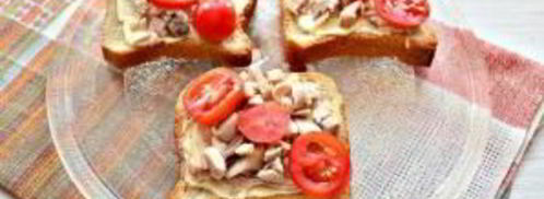 горячие бутерброды с курицей и сыром. Шаг 6