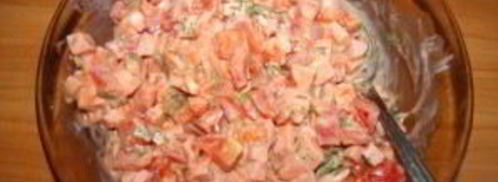 горячие бутерброды с сосисками. Шаг 3