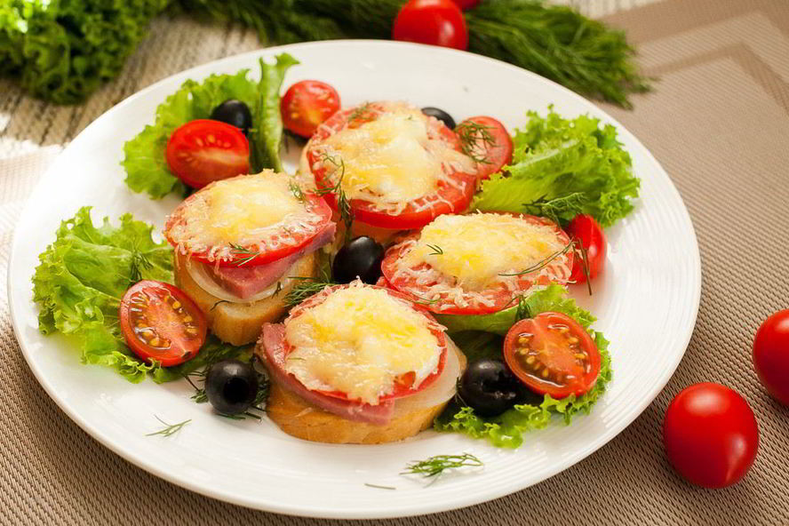 Рецепт горячие бутерброды в микроволновке