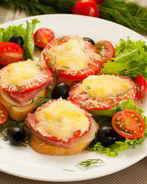 Горячие бутерброды в микроволновке