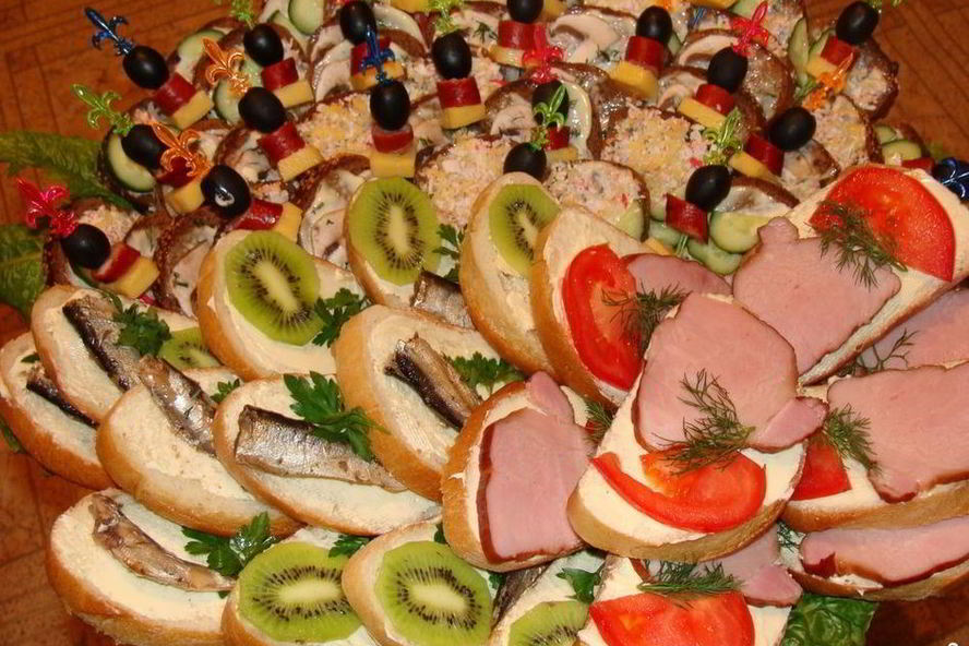 Рецепт холодные бутерброды